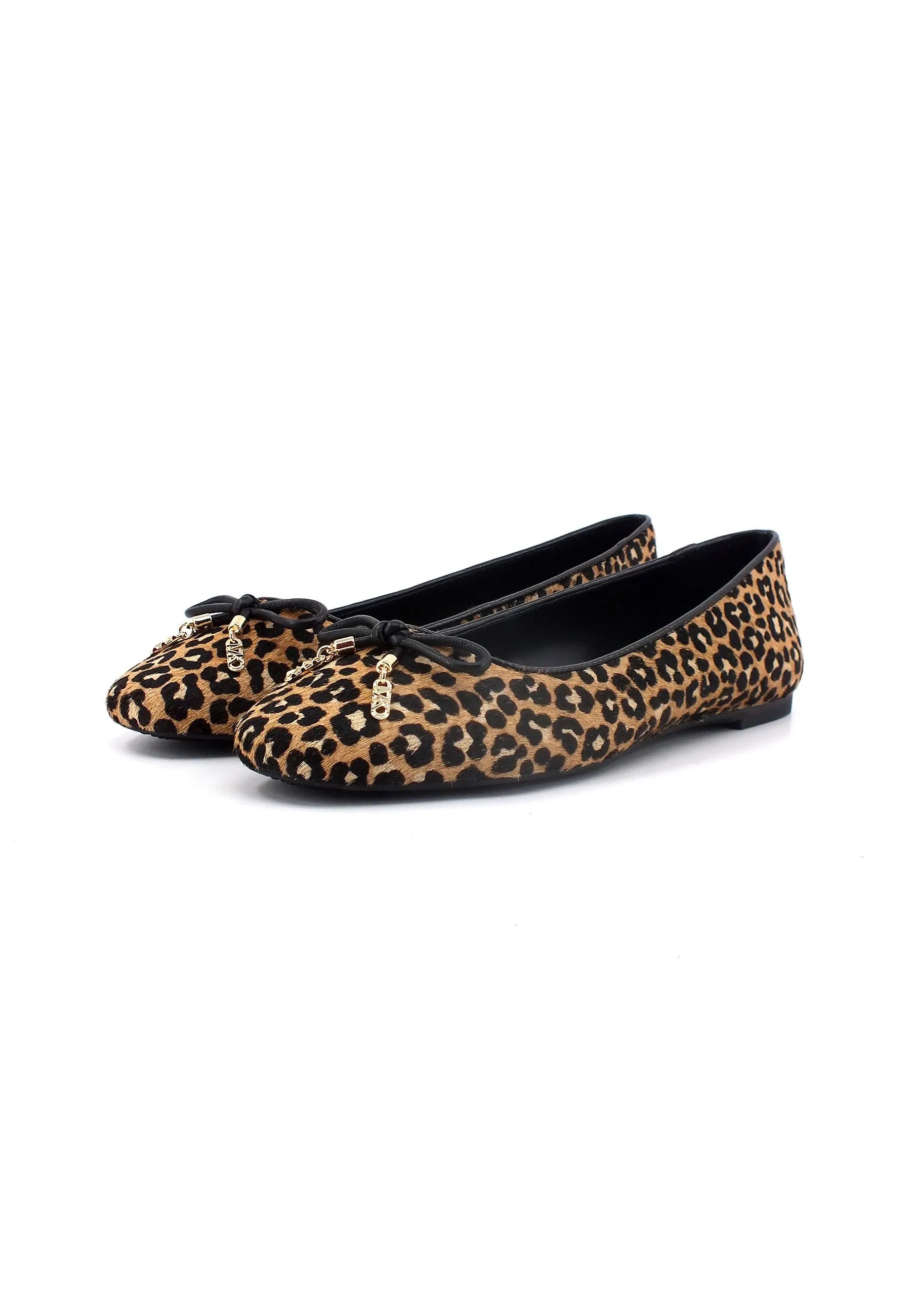 MICHAEL KORS Nori Flat Ballerina Donna Fantasia Black Multi 40F3NRFP1H