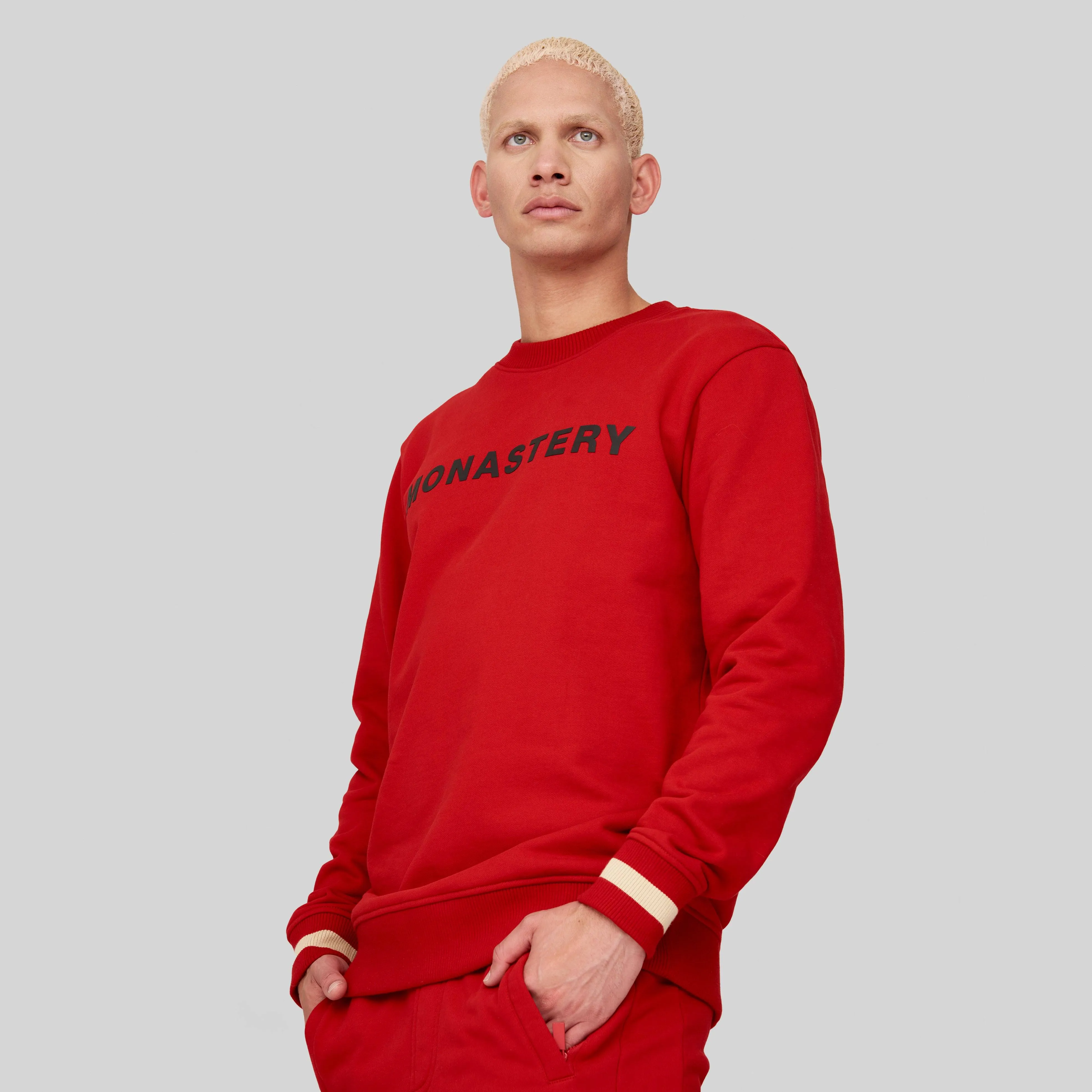 MILETO RED SWEATSHIRT