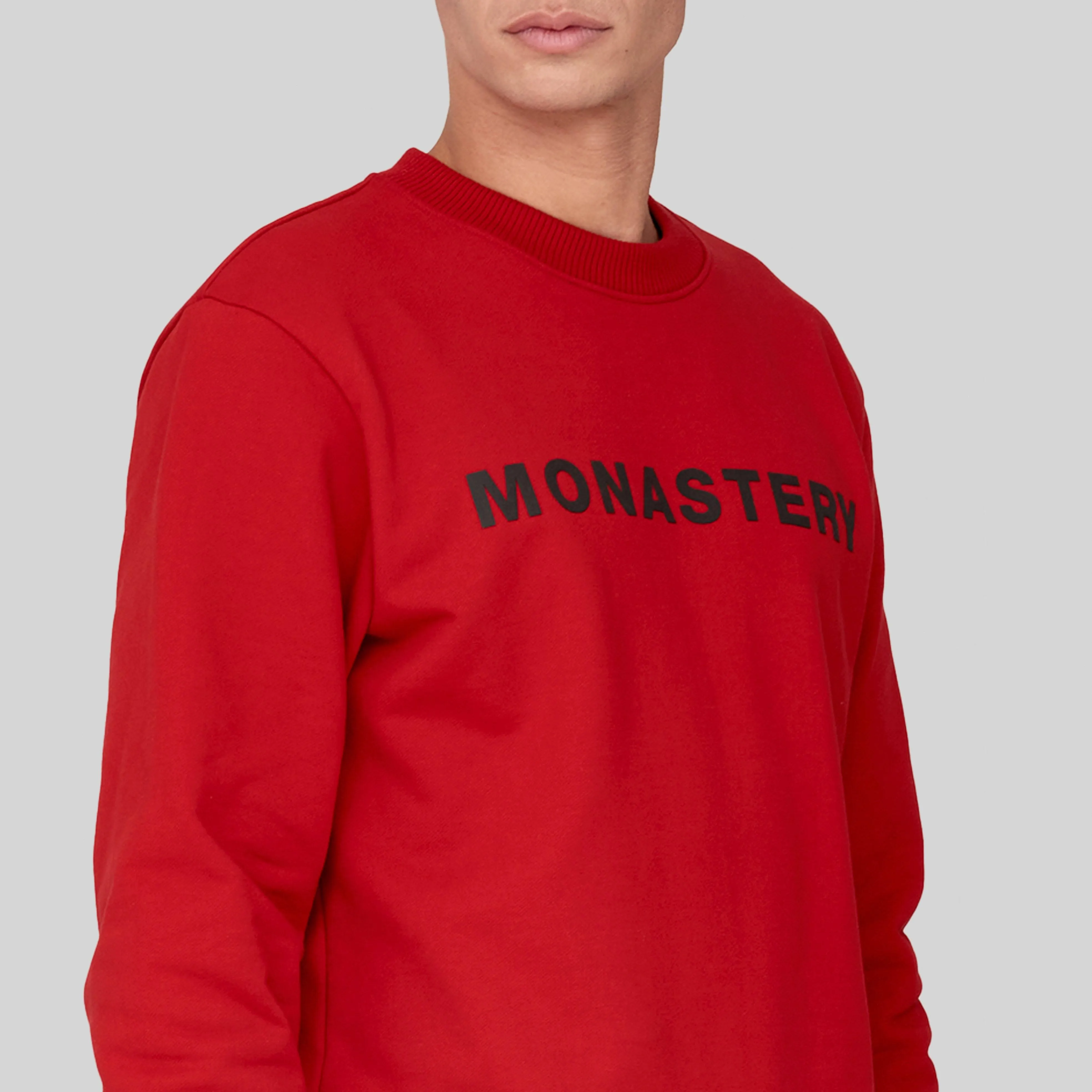MILETO RED SWEATSHIRT