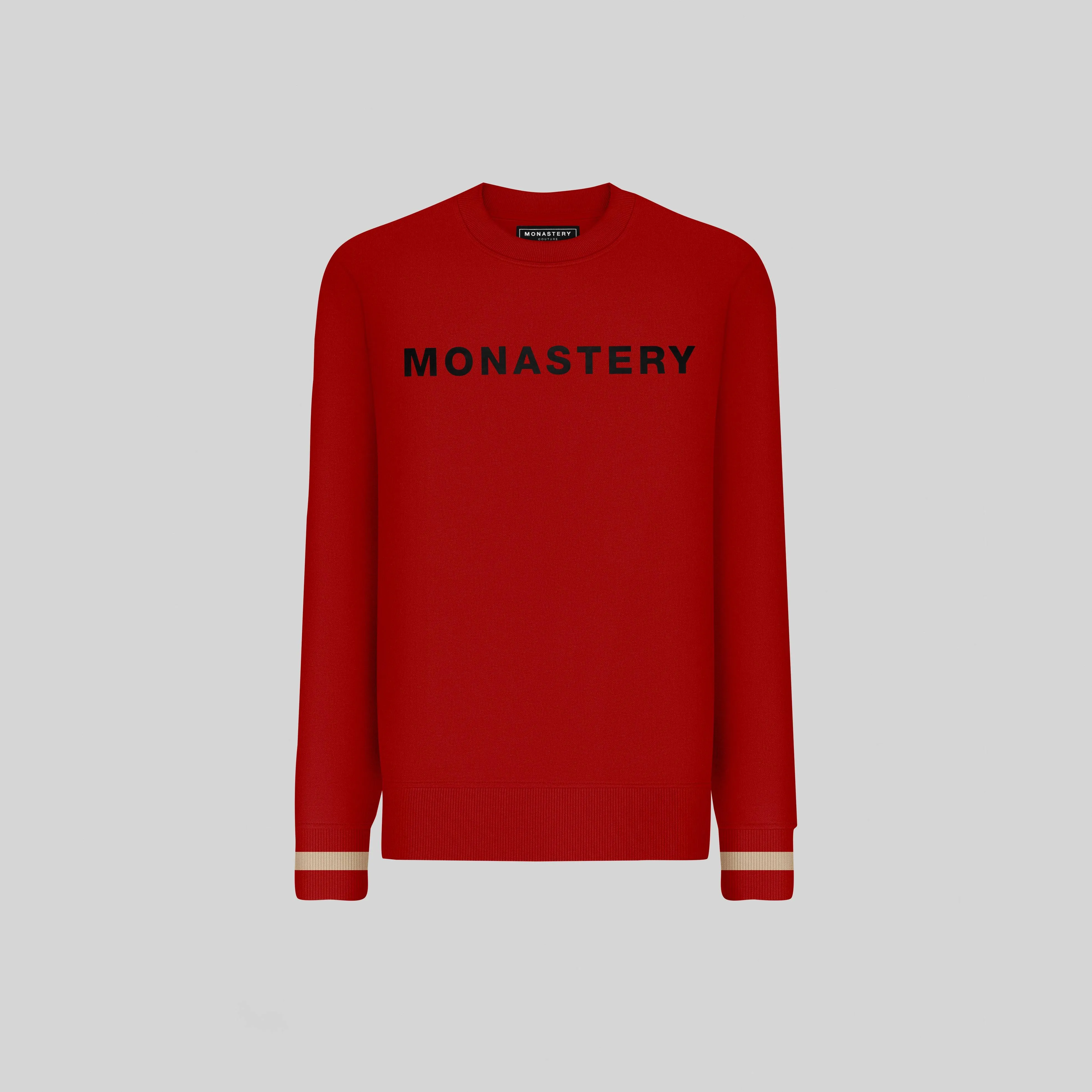 MILETO RED SWEATSHIRT