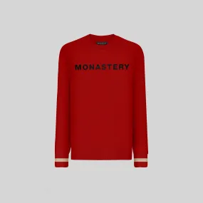 MILETO RED SWEATSHIRT