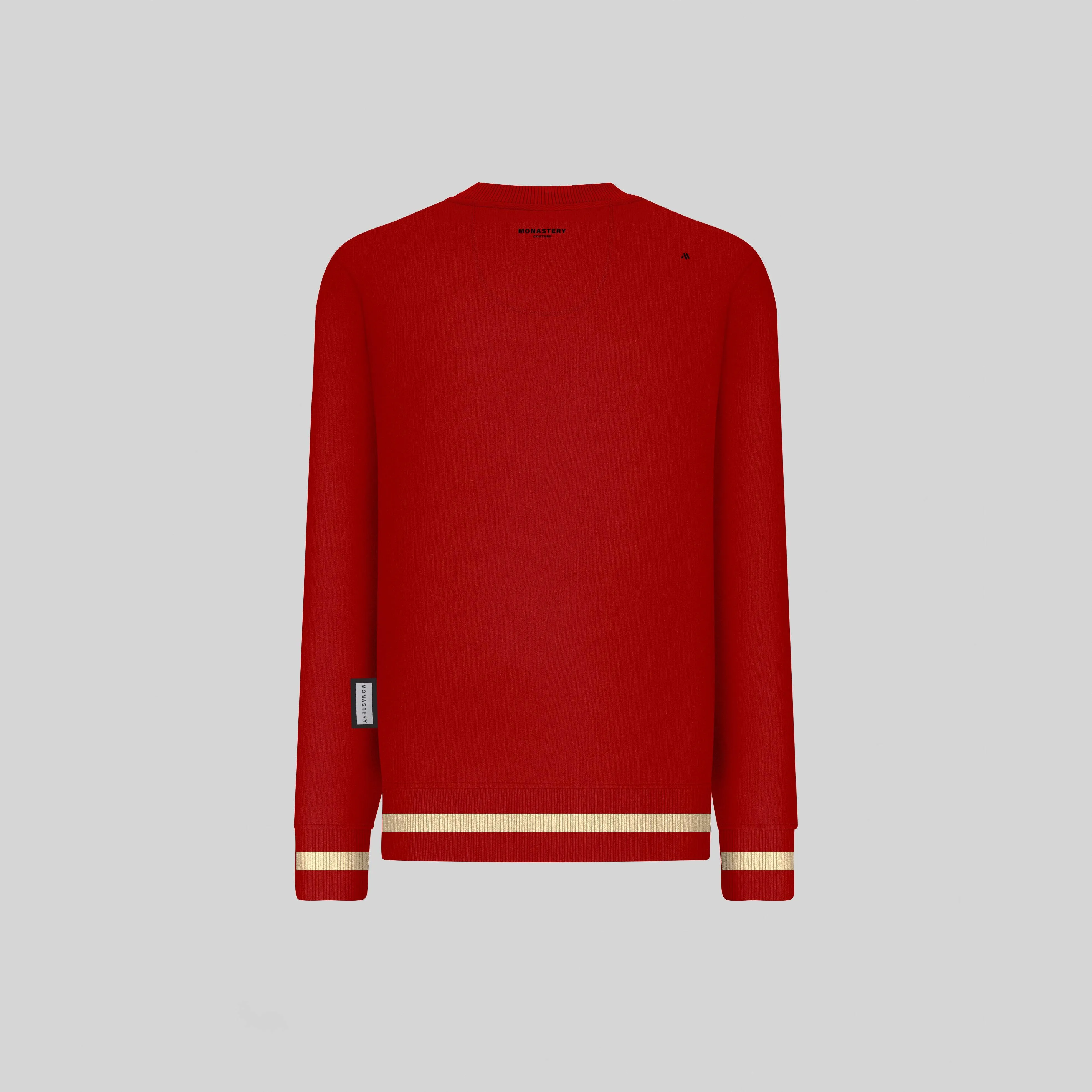 MILETO RED SWEATSHIRT
