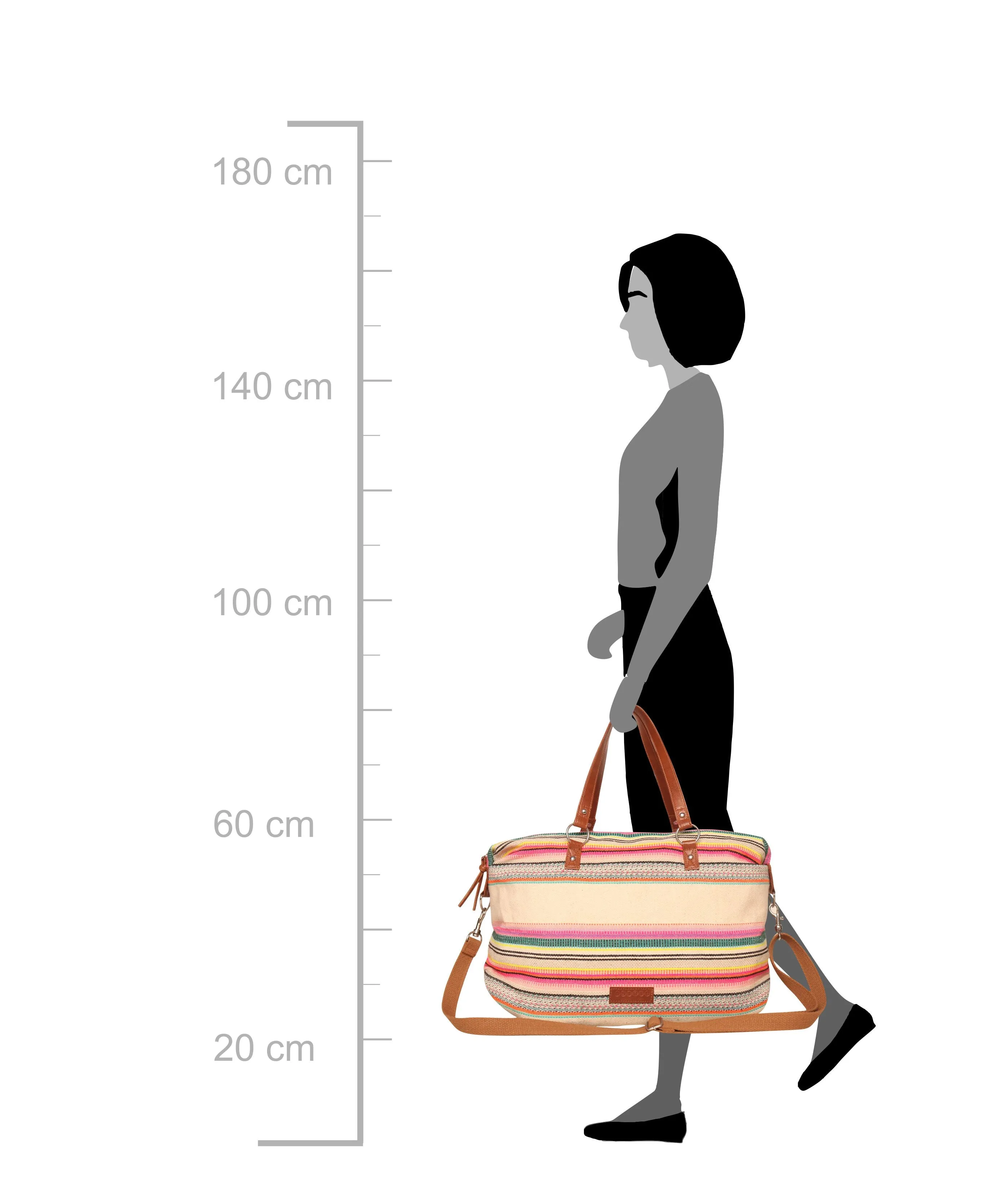 Multi Womens Weekender Bag Big Size
