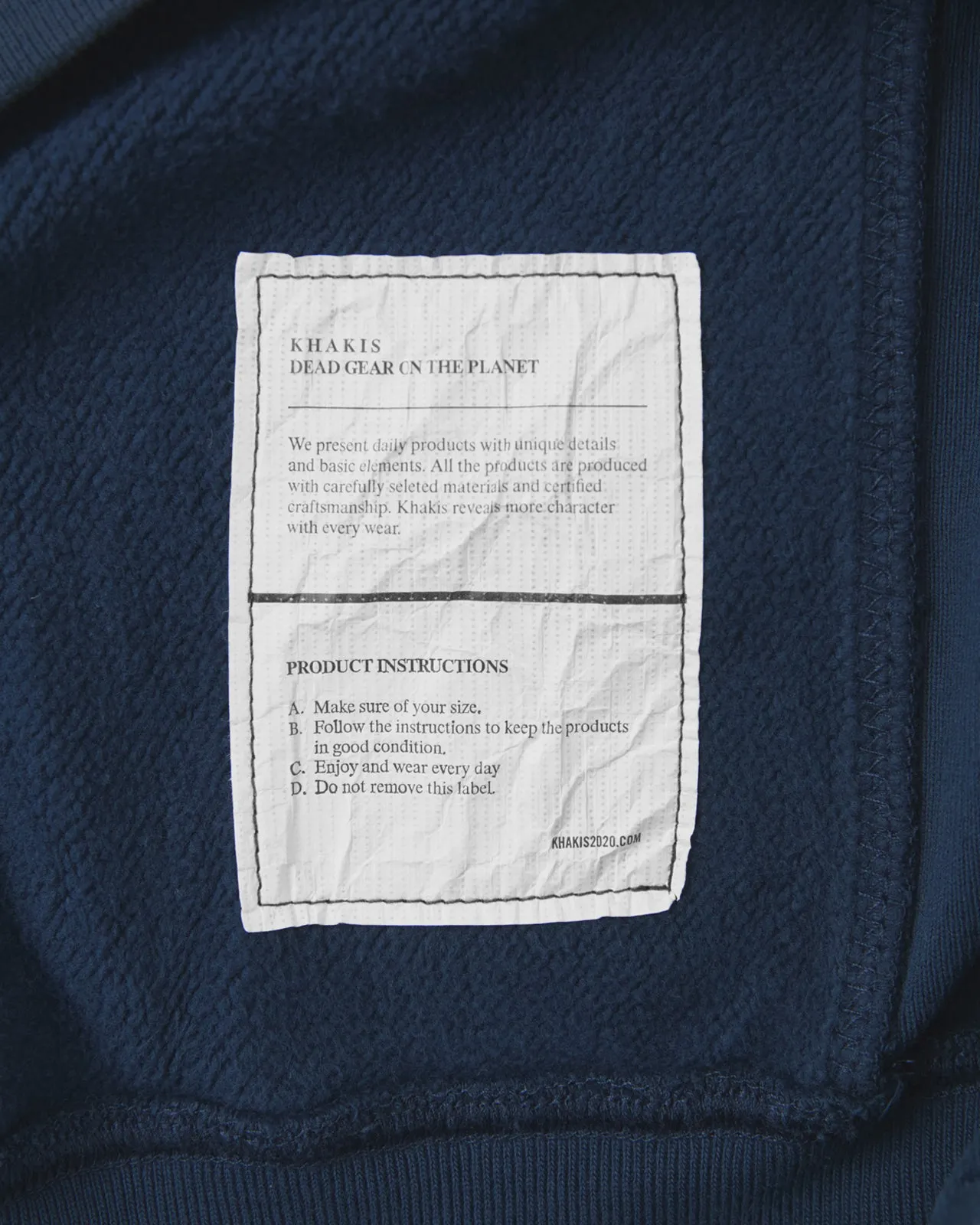 O.D Quarter Zip Pullover Navy