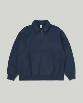 O.D Quarter Zip Pullover Navy