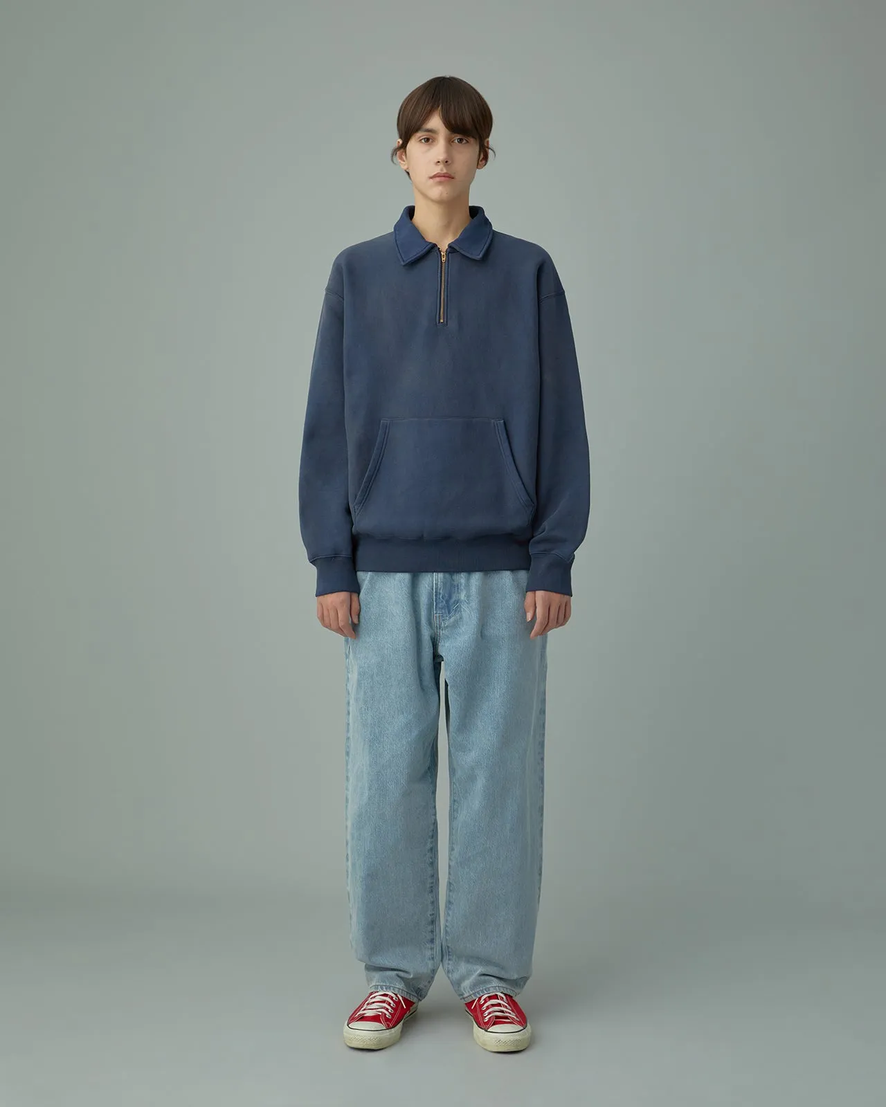 O.D Quarter Zip Pullover Navy
