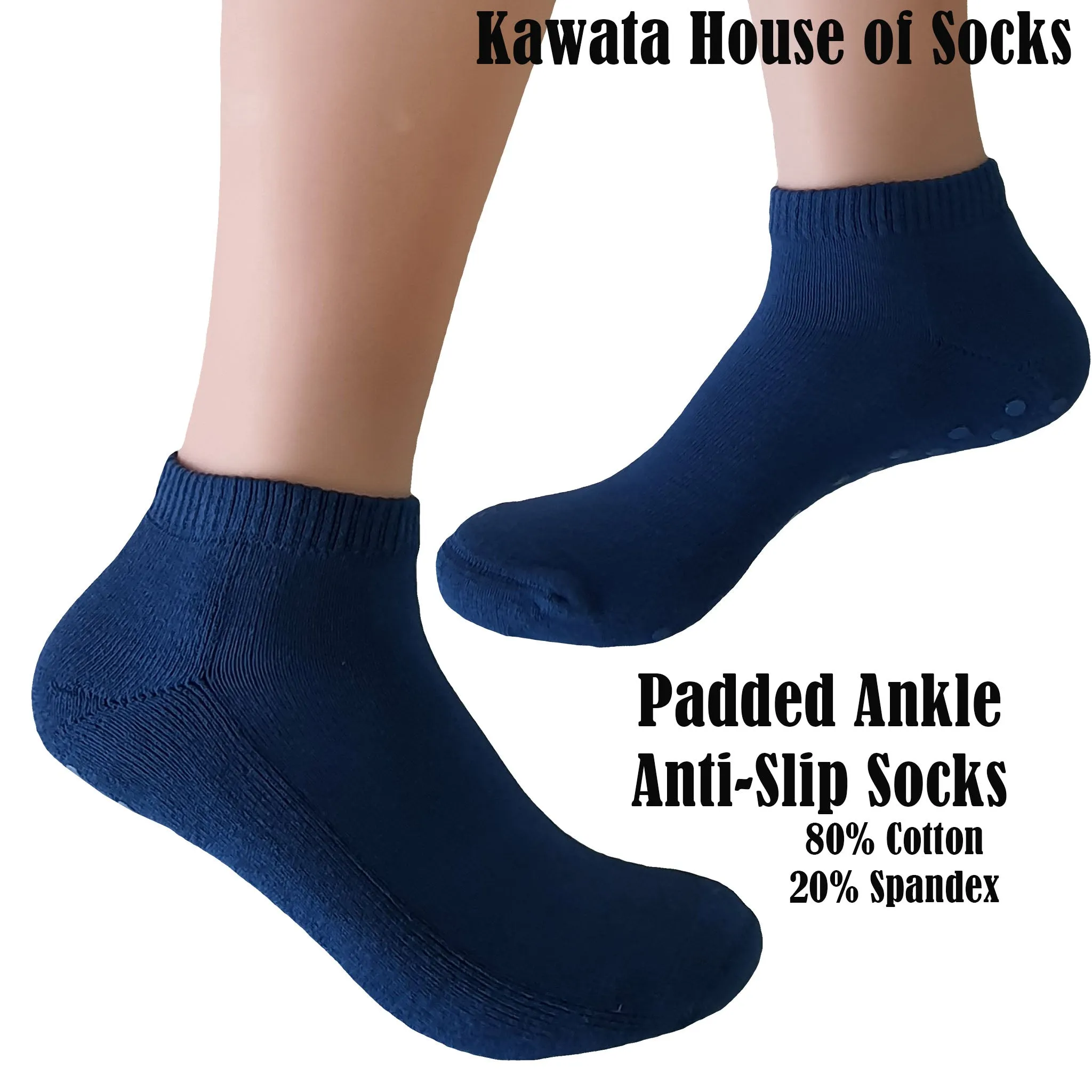 Padded Ankle Anti-Slip Socks