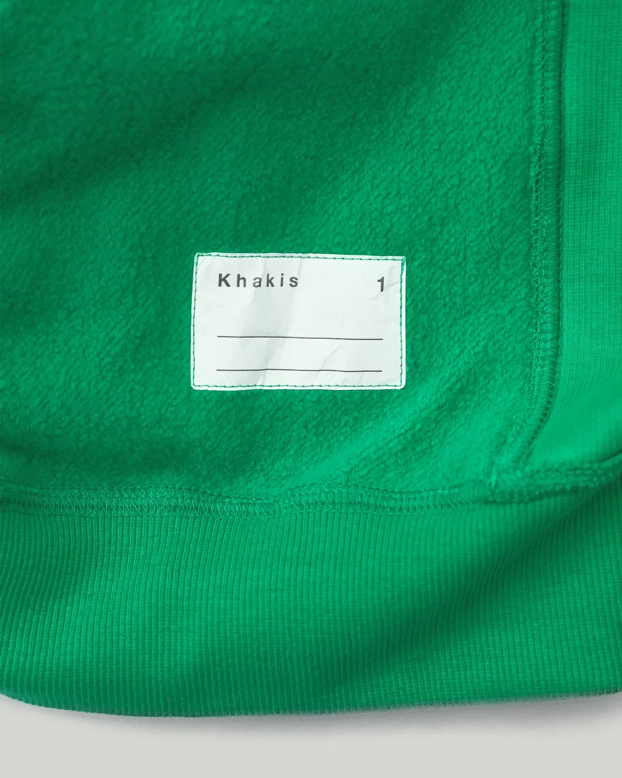 Raglan Half Zip Pullover Green