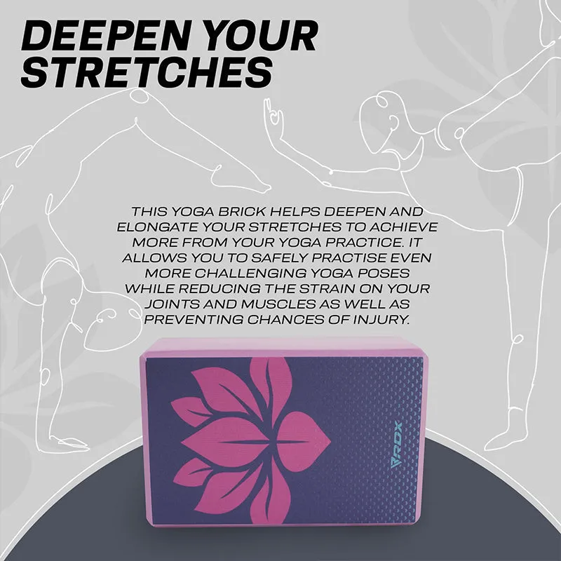 RDX D13 High Density EVA Foam Yoga Blocks Non-Slip Brick