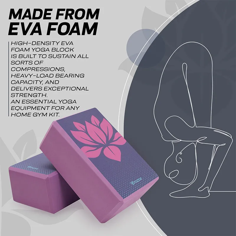 RDX D13 High Density EVA Foam Yoga Blocks Non-Slip Brick