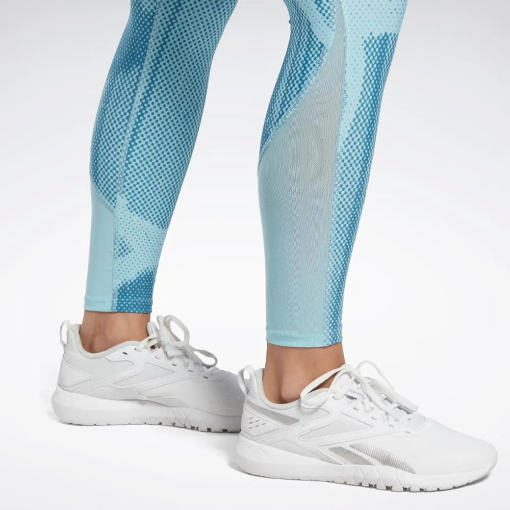 Reebok Apparel Women Lux Perform Leggings STEBLU