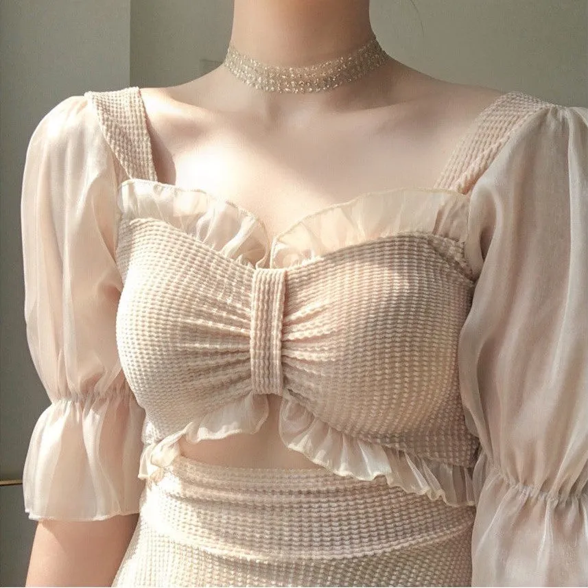 Siamese Conservative Skirt Swimsuit - Modest One-Piece for Women