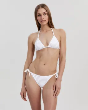 The Iris Ribbed Bikini Top