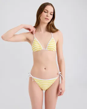 The Iris Ribbed Bikini Top