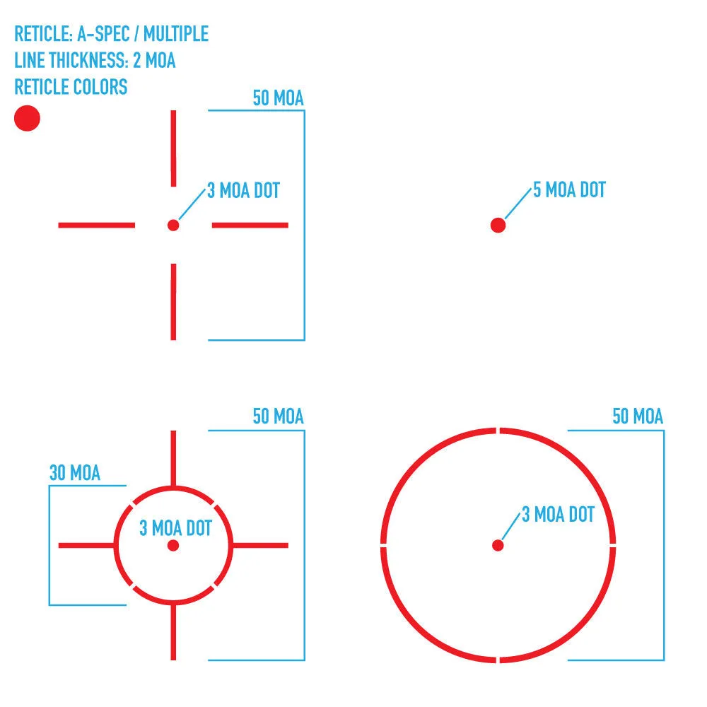 Ultra Shot Open Reflex Sight (A-Spec)
