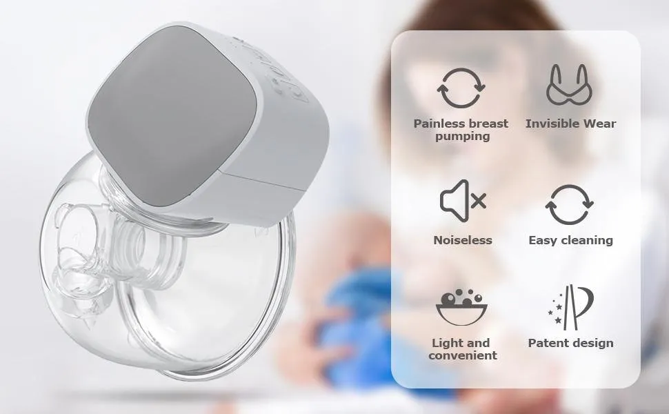 Wireless Wearable Breast Pump - Hands Free