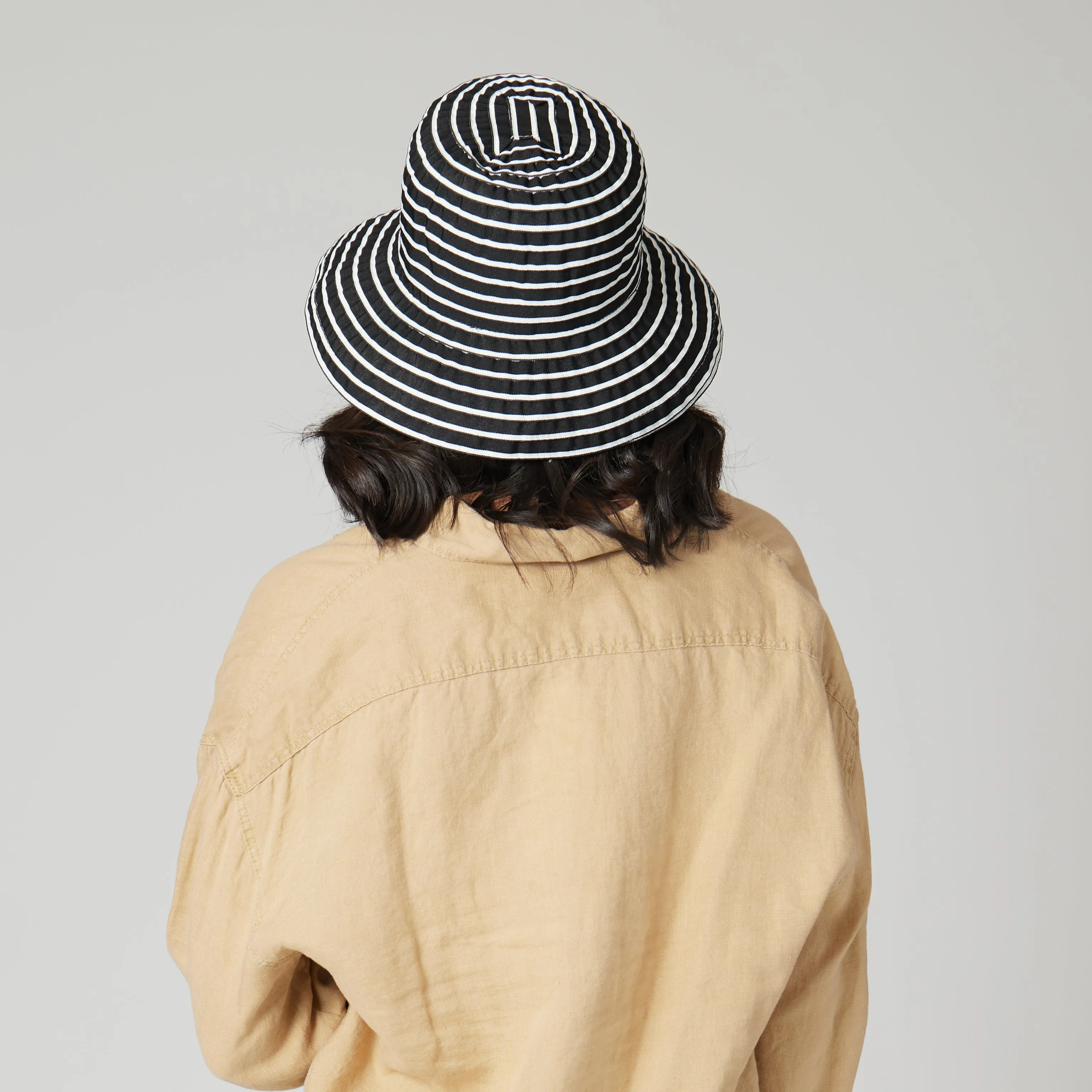 Women's Small Brim Ribbon Floppy