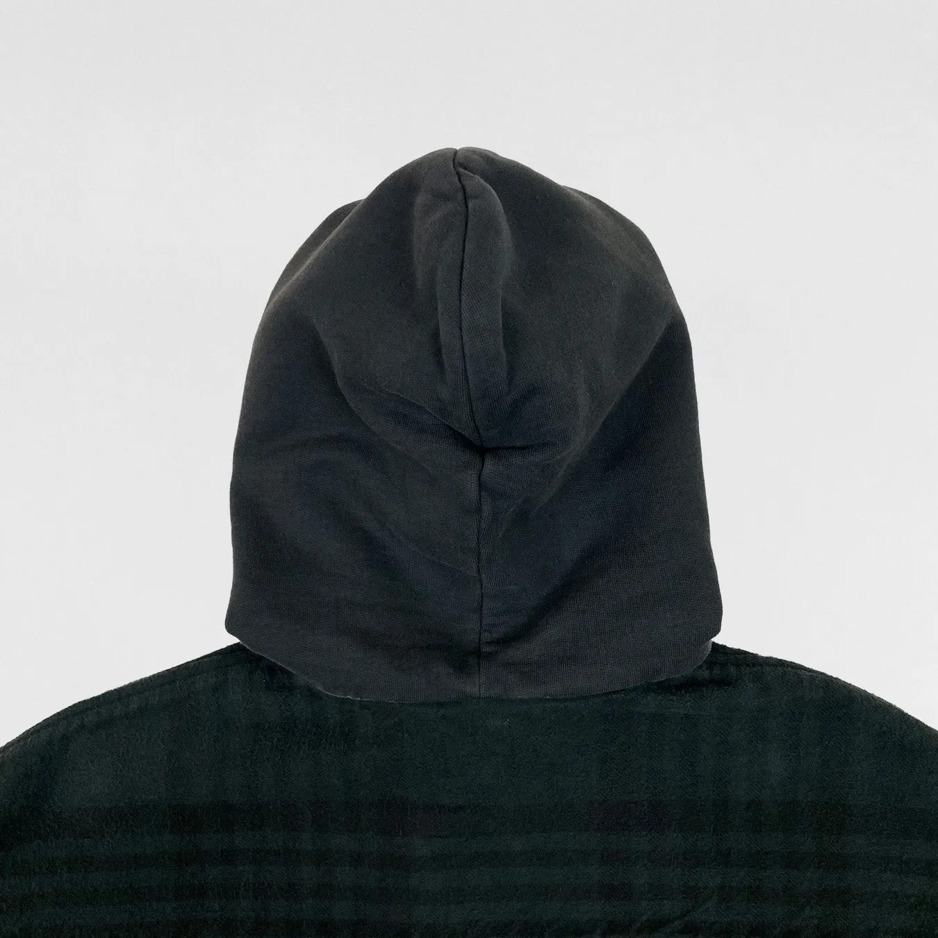 YZY 2017 Oversized Hooded Zip Up Flannel